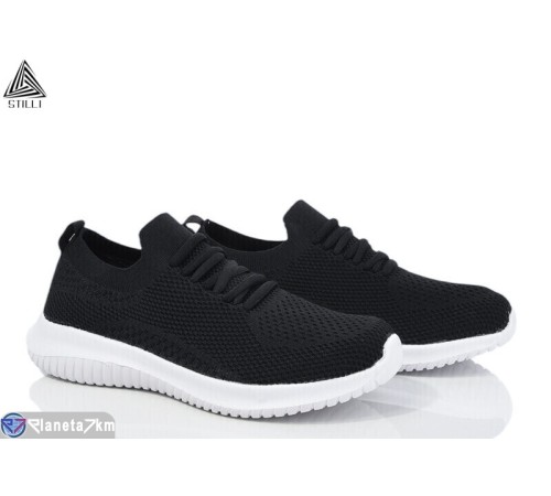 Кросівки жіночі на літо (8 пар р.36-41) чорний  "STILLI Group"