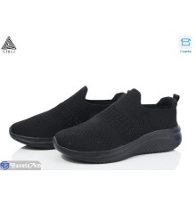 Кросівки жіночі на літо (8 пар р.36-40) чорний  "STILLI Group"