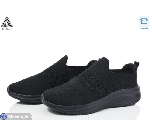 Кросівки жіночі на літо (8 пар р.36-40) чорний  "STILLI Group"