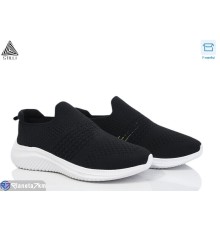 Кросівки жіночі на літо (8 пар р.36-40) чорний  "STILLI Group"