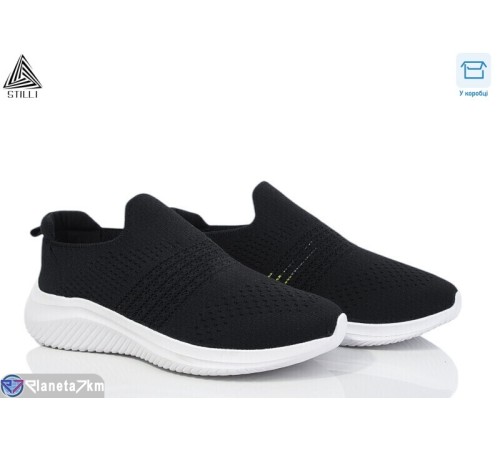 Кросівки жіночі на літо (8 пар р.36-40) чорний  "STILLI Group"