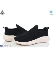 Кросівки жіночі на літо (8 пар р.36-40) чорний  "STILLI Group"