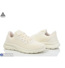 Кросівки жіночі на весну/осінь (8 пар р.36-40) бежевий  "STILLI Group"