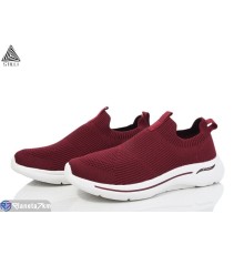 Кросівки жіночі на літо (8 пар р.36-40) бордовий  "STILLI Group"