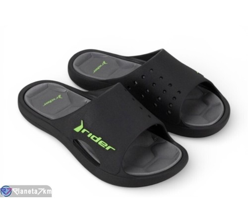 Шлепки чоловічі на літо (12 пар р.41-49) чорний  "FABIO"