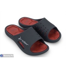 Шлепки чоловічі на літо (12 пар р.41-49) сірий  "FABIO"