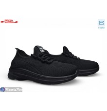 Кросівки жіночі на літо (8 пар р.36-41) чорний  "Seven"