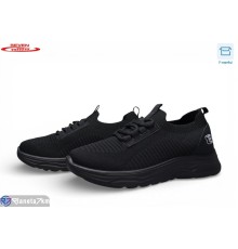 Кросівки жіночі на літо (8 пар р.36-41) чорний  "Seven"