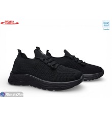 Кросівки жіночі на літо (8 пар р.36-41) чорний  "Seven"