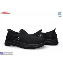 Кросівки чоловічі на літо (8 пар р.41-45) чорний  "Seven"