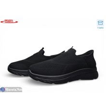 Кросівки чоловічі на літо (8 пар р.41-45) чорний  "Seven"