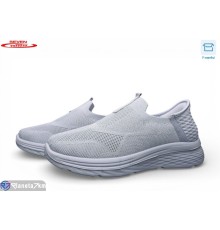 Кросівки чоловічі на літо (8 пар р.41-45) сірий  "Seven"