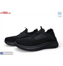 Кросівки чоловічі на літо (8 пар р.41-45) чорний  "Seven"