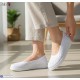 Балетки жіночі на літо (8 пар р.36-41) білий  "Aba"