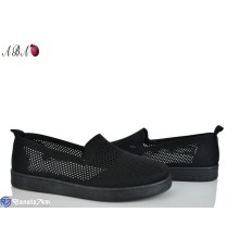 Сліпони жіночі на літо (8 пар р.36-41) чорний  "Aba"