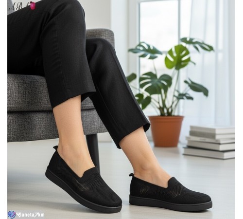 Сліпони жіночі на літо (8 пар р.36-41) чорний  "Aba"