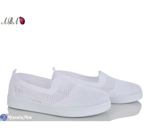 Сліпони жіночі на літо (8 пар р.36-41) білий  "Aba"