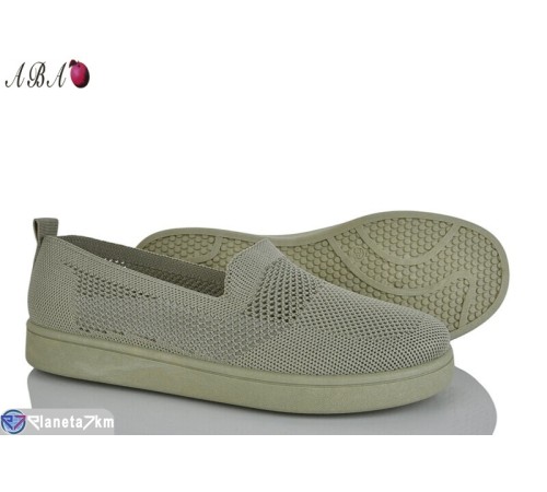 Сліпони жіночі на літо (8 пар р.36-41) зелений  "Aba"