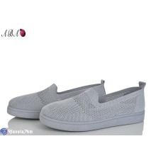 Сліпони жіночі на літо (8 пар р.36-41) сірий  "Aba"