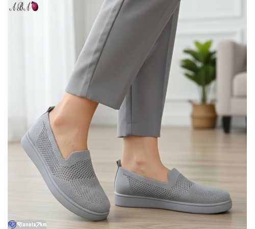 Сліпони жіночі на літо (8 пар р.36-41) сірий  "Aba"