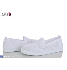 Сліпони жіночі на літо (8 пар р.40-43) білий  "Aba"