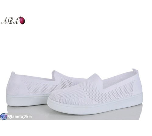Сліпони жіночі на літо (8 пар р.40-43) білий  "Aba"