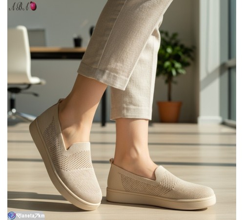 Сліпони жіночі на літо (8 пар р.40-43) бежевий  "Aba"