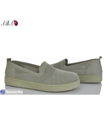 Сліпони жіночі на літо (8 пар р.40-43) зелений  "Aba"