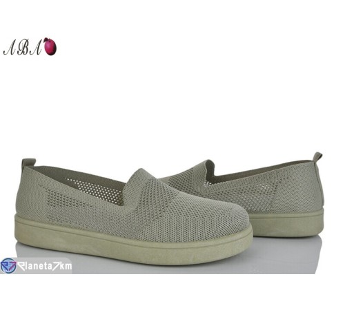 Сліпони жіночі на літо (8 пар р.40-43) зелений  "Aba"