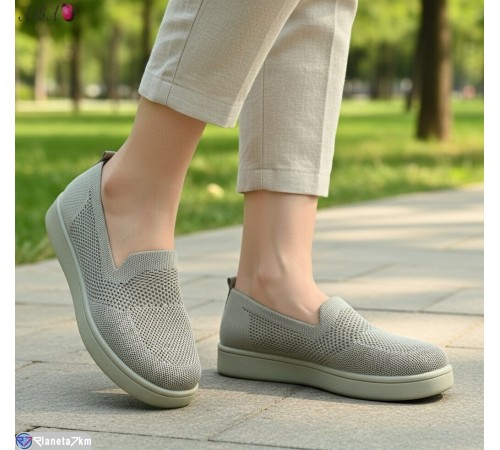 Сліпони жіночі на літо (8 пар р.40-43) зелений  "Aba"