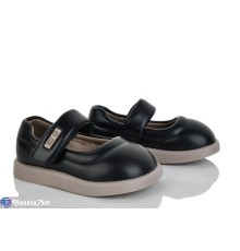 Дитячі туфлі на весну/осінь (8 пар р.22-29) чорний  "Laifakids"