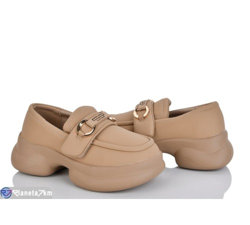 Дитячі туфлі на весну/осінь (8 пар р.31-38) коричневий  "Laifakids"