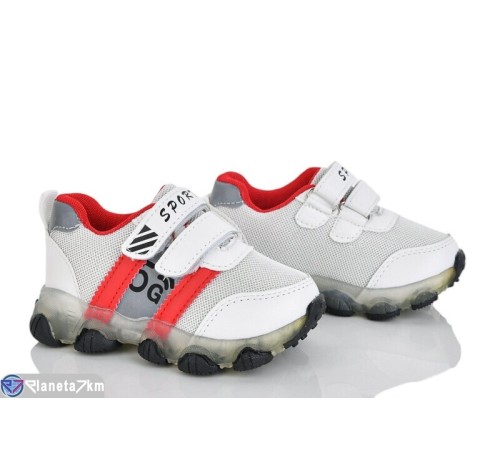 Дитячі кросівки на весну/осінь (8 пар р.22-27) білий  "Laifakids"