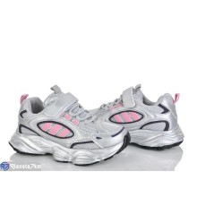 Дитячі кросівки на весну/осінь (8 пар р.32-37) срібний  "Laifakids"