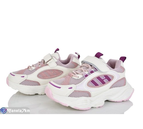 Дитячі кросівки на весну/осінь (8 пар р.32-37) рожевий  "Laifakids"