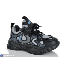 Дитячі кросівки на весну/осінь (8 пар р.32-37) чорний  "Laifakids"