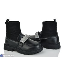 Черевики дитячі на весну/осінь (12 пар р.32-37) чорний  "Laifakids"