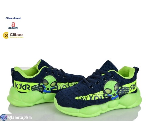 Дитячі кросівки на весну/осінь (6 пар р.26-31) синій  "BELIES-D"