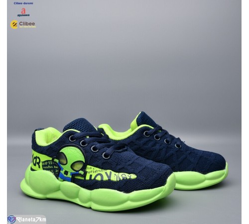 Дитячі кросівки на весну/осінь (6 пар р.26-31) синій  "BELIES-D"