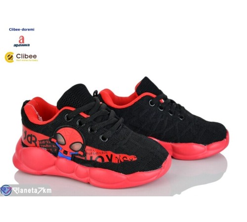 Дитячі кросівки на весну/осінь (6 пар р.26-31) чорний  "BELIES-D"