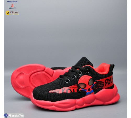 Дитячі кросівки на весну/осінь (6 пар р.26-31) чорний  "BELIES-D"