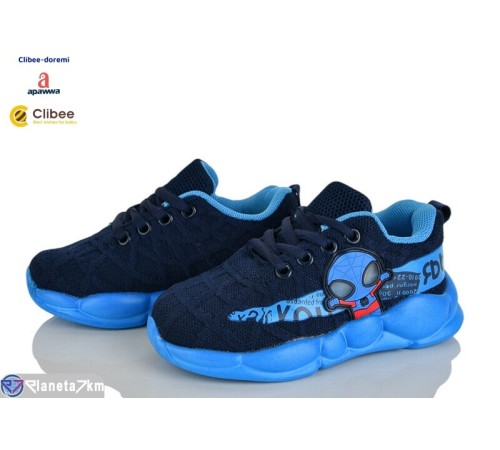 Дитячі кросівки на весну/осінь (6 пар р.26-31) синій  "BELIES-D"