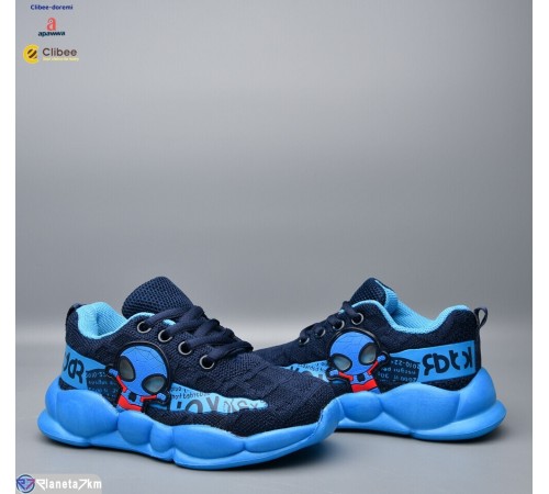 Дитячі кросівки на весну/осінь (6 пар р.26-31) синій  "BELIES-D"