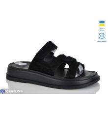 Шлепки жіночі на літо (6 пар р.36-40) чорний  "LIKA"