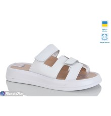 Шлепки жіночі на літо (6 пар р.36-40) білий  "LIKA"