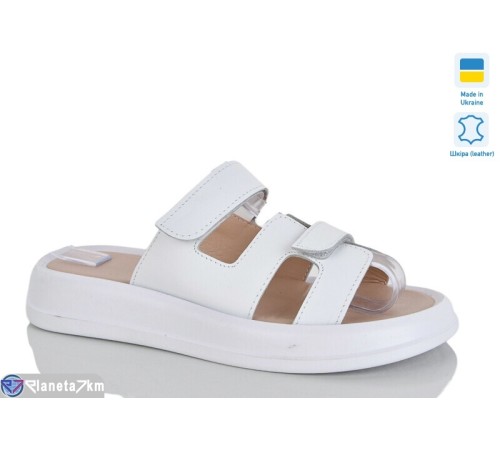 Шлепки жіночі на літо (6 пар р.36-40) білий  "LIKA"