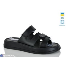 Шлепки жіночі на літо (6 пар р.36-40) чорний  "LIKA"