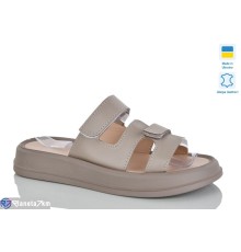 Шлепки жіночі на літо (6 пар р.36-40) бежевий  "LIKA"