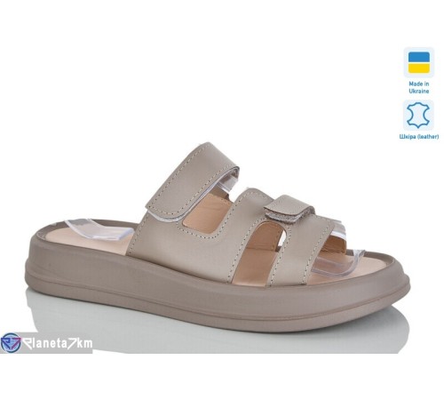 Шлепки жіночі на літо (6 пар р.36-40) бежевий  "LIKA"