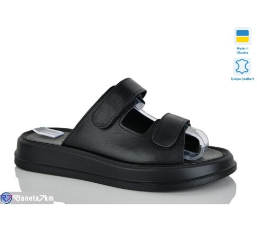 Шлепки жіночі на літо (6 пар р.36-40) чорний  "LIKA"